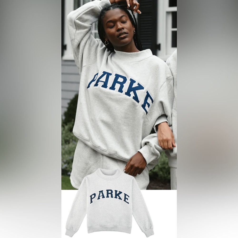 Parke Gray Sweatshirt—S/M